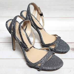 Jewel Badgley Mischka Arianna Shimmering Platform Stiletto Size 7 - New **Flawed